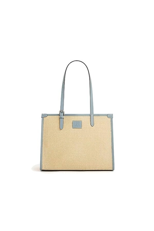 Le Tanneur sac cabas moyen modèle camille raphia