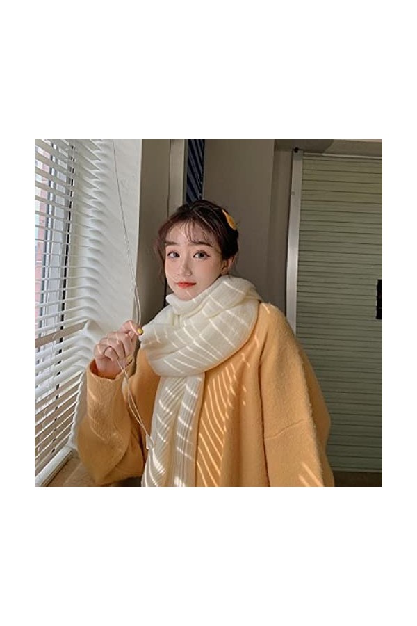 PAIHUIART Foulard Femme Echarpe Écharpe Châle Foulards Homme Femmes Écharpe Solide Écharpe Épais Wrap Châle Pashmina Lady 200