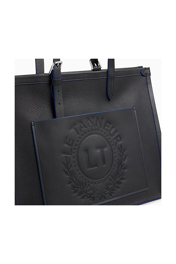 Le Tanneur grand sac cabas le 125 en cuir grainé
