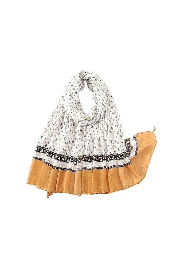 Automne Viscose Coton Écharpe Femmes Belle Floral Châles Wraps Écharpes Minces Mode Glands Pashmina Foulard