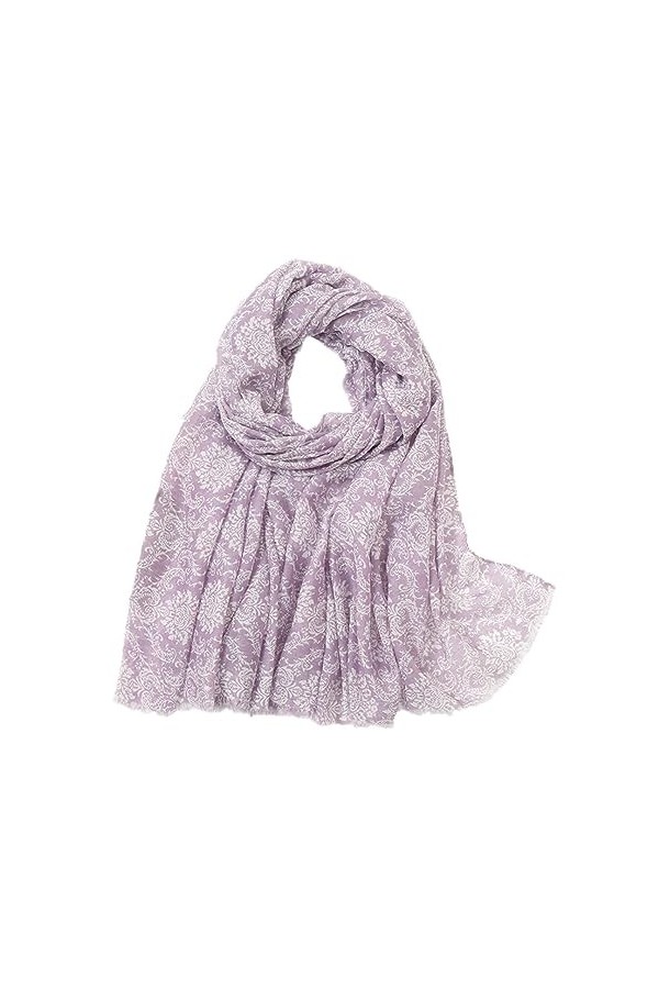 Mode Floral Fringe Viscose Châle Écharpe Dame Imprimer Pashmina Stole Wrap Musulman Hijab