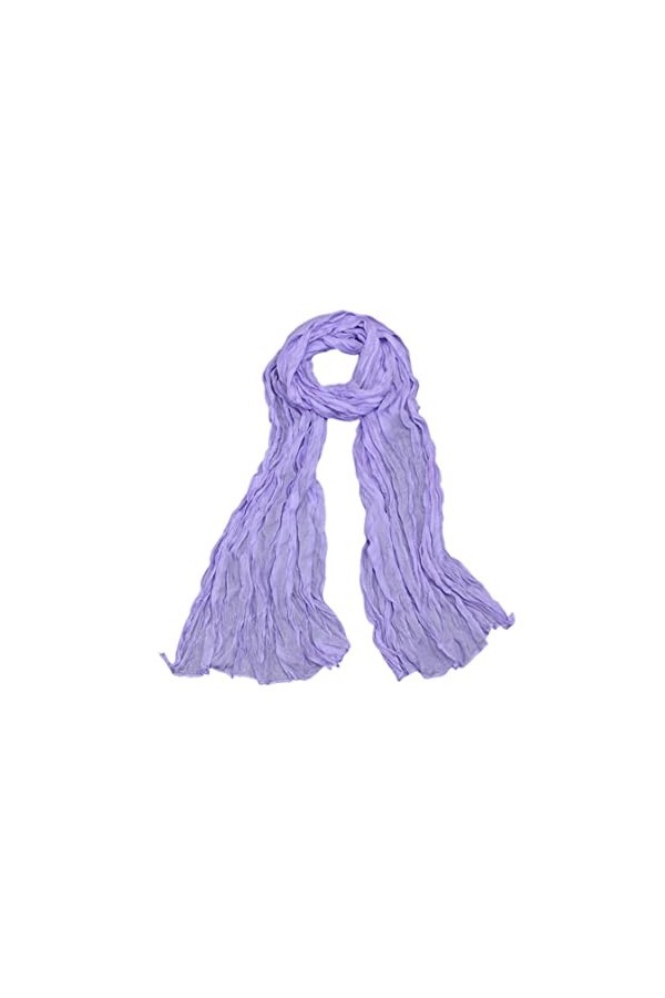 SERUMY Foulards 25 Couleurs De Mode De Mode Écharpe De Couleur Unie pour Femmes pour Les Femmes Printemps Hiver Longues Châle