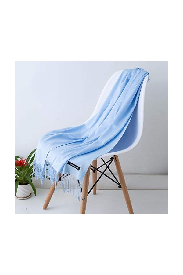 Secuos Nouvelle Femme Mâle Conception Mince Écharpe en Cachemire Pashmina Glands Femmes Hommes Wrap Châle Marque Automne Écha