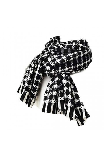 Écharpe Châle dhiver Écharpe dhiver pour Les Femmes À La Main Mode À Carreaux Chaud Cachemire Pashmina Femme Bandana Hommes