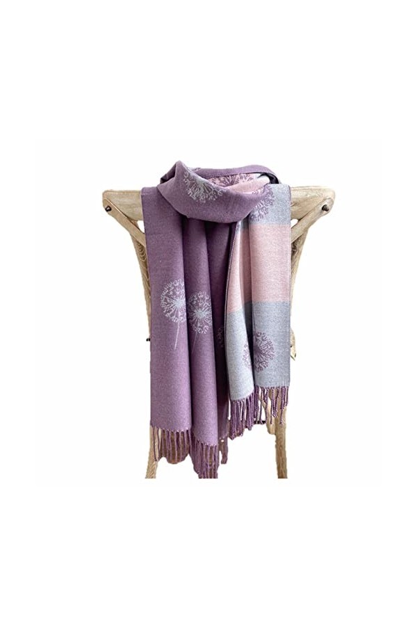 XKUN Écharpe Femme Cashmere Écharpe Winter Femmes Pashmina Châles Chaude Couverture Couverture Chaud Sommet Foulard Bandanath