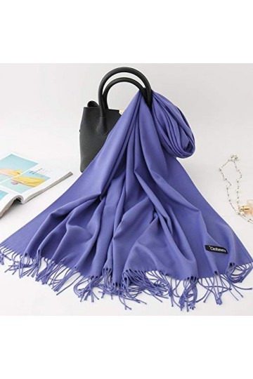 Foulard Echarpe Scarf Scarves Écharpe Solide Épais Femmes Écharpes Cou Tête Chaud Hijabs Dame Châles Et Wraps Bandana Gland 2
