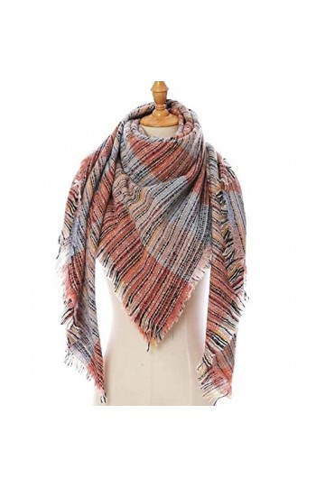 Ryakos éCharpe De Mode Winter Femmes Écharpe Cachemire Pashmina Femmes Colombes Chaudes Écharpes Chantiers Wrap Plaid Wraps T