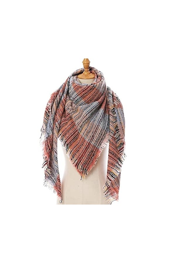 Ryakos éCharpe De Mode Winter Femmes Écharpe Cachemire Pashmina Femmes Colombes Chaudes Écharpes Chantiers Wrap Plaid Wraps T