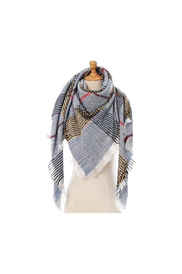 Ryakos éCharpe De Mode Winter Femmes Écharpe Cachemire Pashmina Femmes Colombes Chaudes Écharpes Chantiers Wrap Plaid Wraps T