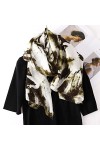 Bysonglezai Mode Coton Echarpe Femmes Automne Hiver Crinkle Châle Hijab Solid Wraps Foulard Beach Étoles Voyage 2