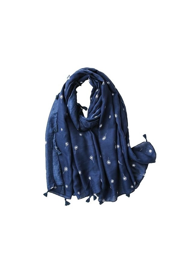 RILOOP Mode Floral Viscose Châle Écharpe Lady Wrap Pashmina Étole Musulman Hijab