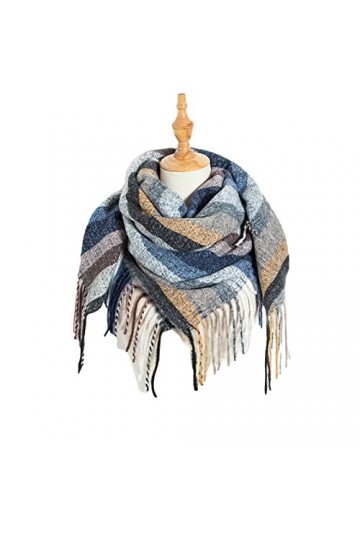 TOBILE Echarpe Femme Écarpe dhiver Femmes Pashmina Foulard Châle À Filet-10,110x110