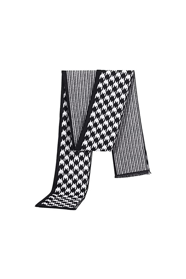 Écharpe et Chale Automne Hiver Feuilles de Laine Femmes Foulards Pashmina Châle de Luxe Cashmere Foulards Craps Unisexe for H