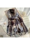 WYCSDD Épais Chaud Hiver écharpe Conception Impression Femmes Cachemire Pashmina châle Dame Wrap Gland écharpes tricoté Homme