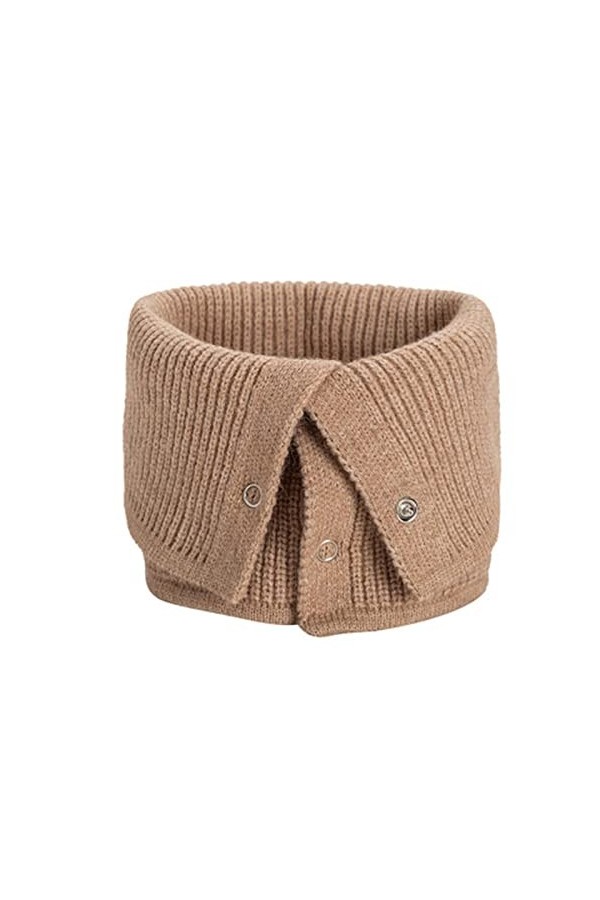 PAIHUIART Foulard Femme Echarpe Écharpe Châle Foulards Homme Unisexe Élastique Laine Tricot Faux Colloar Pull Cou Garde Épais