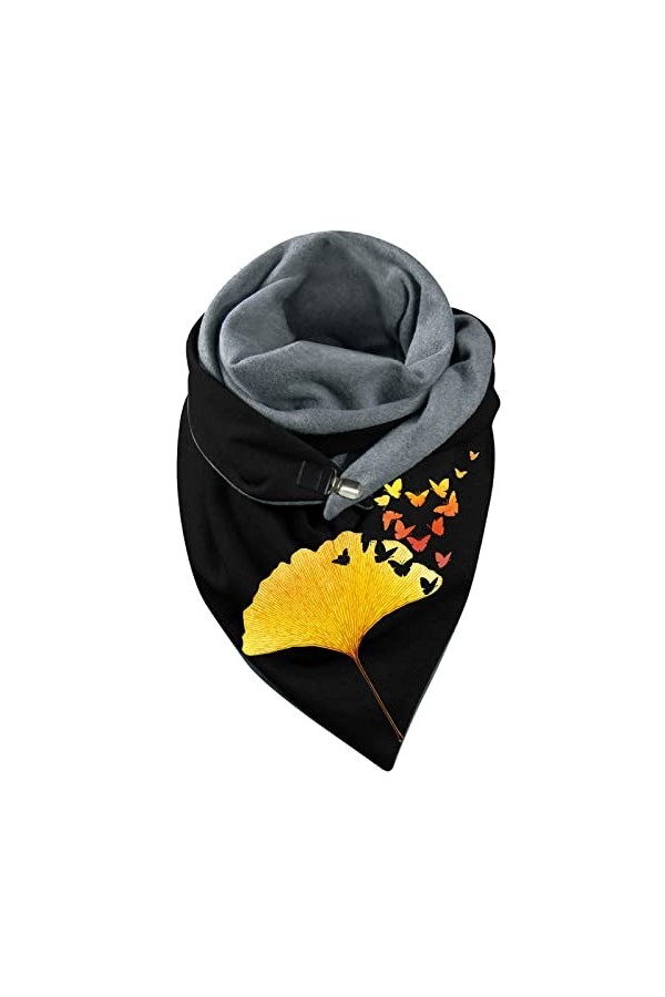 Yellsong Echarpe Femme Mode Écharpe Chaude Dautomne et Dhiver Foulards Chaude Elégante Vintage Châle Femme Décontracté Écha