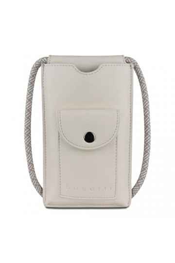 bugatti Almata Femme Mini Sac à Main pour Mobile - Beige