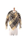 ZHURGN Winter Femmes Tricoté Foulard Encharge Foulard de Mode Écharpe chaleureuse Écharpe Couverture Écharpe Écharpe Hiver Éc