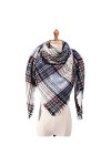 ZHURGN Winter Femmes Tricoté Foulard Encharge Foulard de Mode Écharpe chaleureuse Écharpe Couverture Écharpe Écharpe Hiver Éc