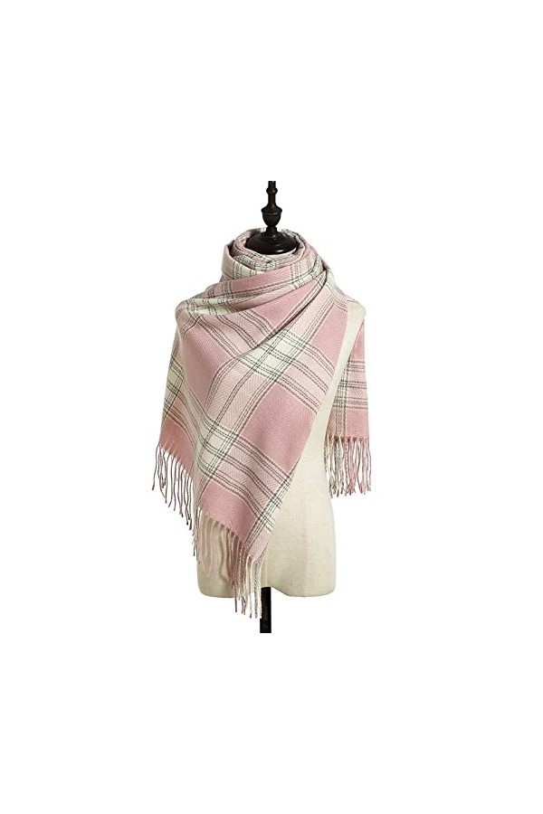 ZQTHL Femmes Écharpe Hiver Foulard Écharpes Soft Mode Soft Châle Écharpe Écharpes Châle d Hiver Automne for la soirée extéri
