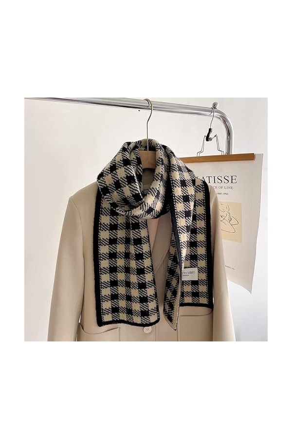 DAFLIN Echarpes Femme， Châles Pashmina, Lady Wraps Cachemire Bufanda Foulards Femme Hiver Couverture Chaude Étoles Épaisses