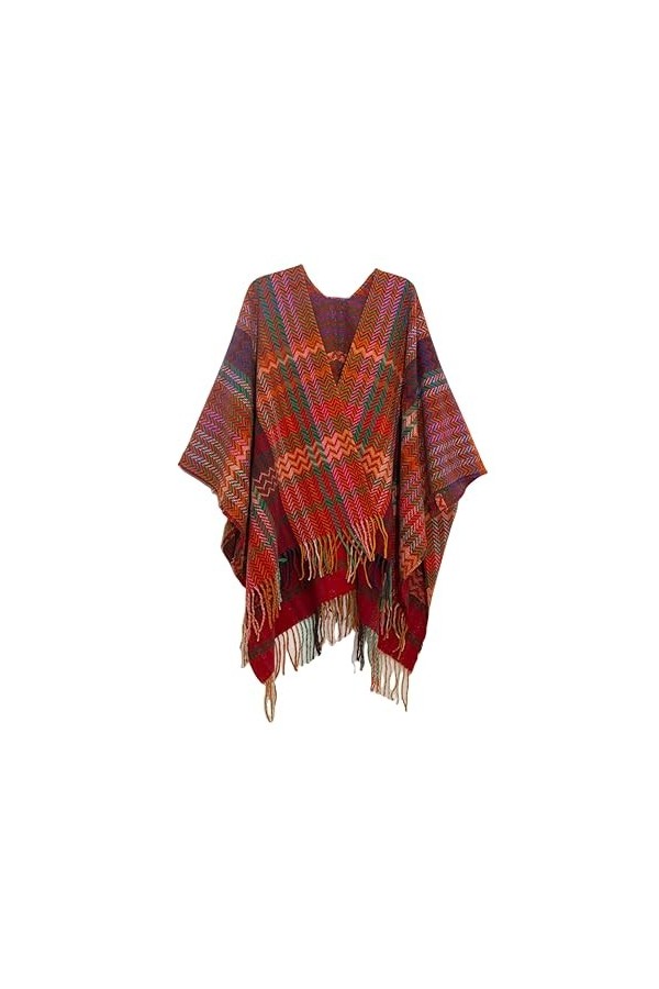 AIRMOOD Échantillons tartans à carreaux pour femmes avec manches enveloppe de châle de pashmina pour couverture de pansement 