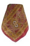 Pashmina & Silk Foulard Traditional Soie de Mûrier Madh Rose de