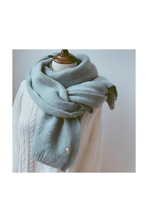 Femmes écharpes Lady hiver épaissie épaissie chaude pashmina châles shals wraps rose foulard longue folle féminin féminin noi