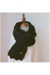 Femmes écharpes Lady hiver épaissie épaissie chaude pashmina châles shals wraps rose foulard longue folle féminin féminin noi