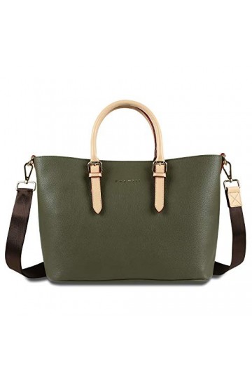 Bugatti Ella Sac a Main Femmes Cabas Fourre Tout, Moyen - Vert Olive