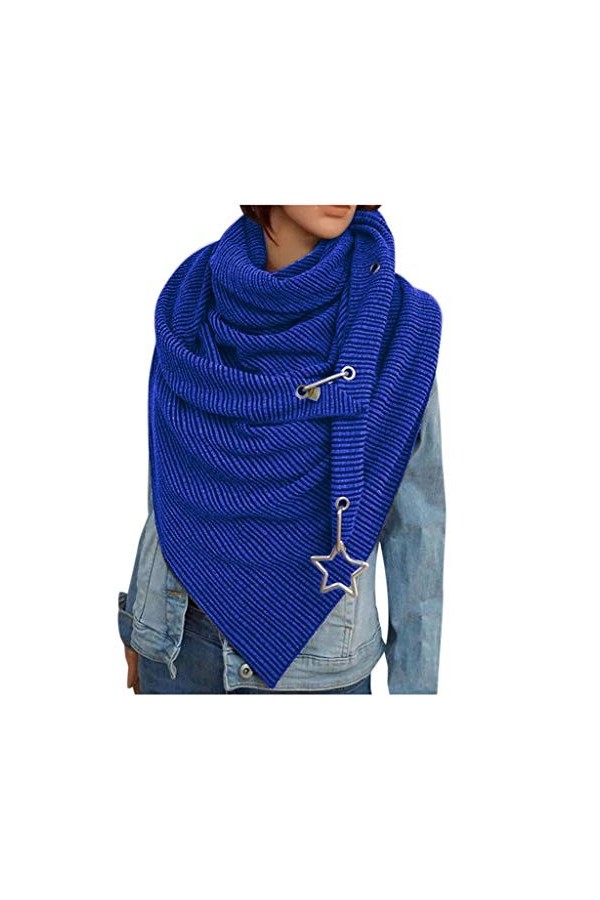 Yalych Châle Femme Solide écharpe rétro Multi-usages Femmes écharpe Mode écharpe Satin tête écharpe Accessoires pour vêtement