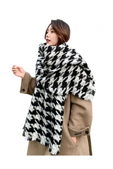 Bysonglezai Foulard Femme Echarpe Écharpe Châle Homme Foulards Imitation Cachemire Femmes Écharpe Hiver Impression Écharpe Wr