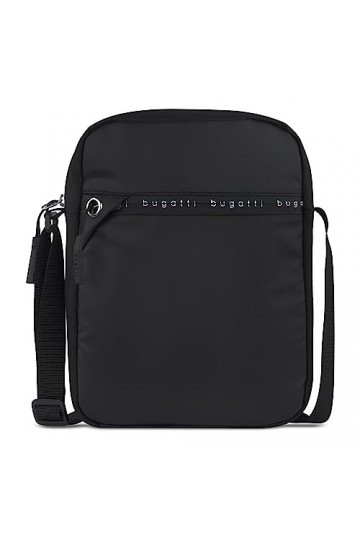 bugatti Blanc DeLight Sac à bandoulière petit, en tarpaulin & nylon, noir