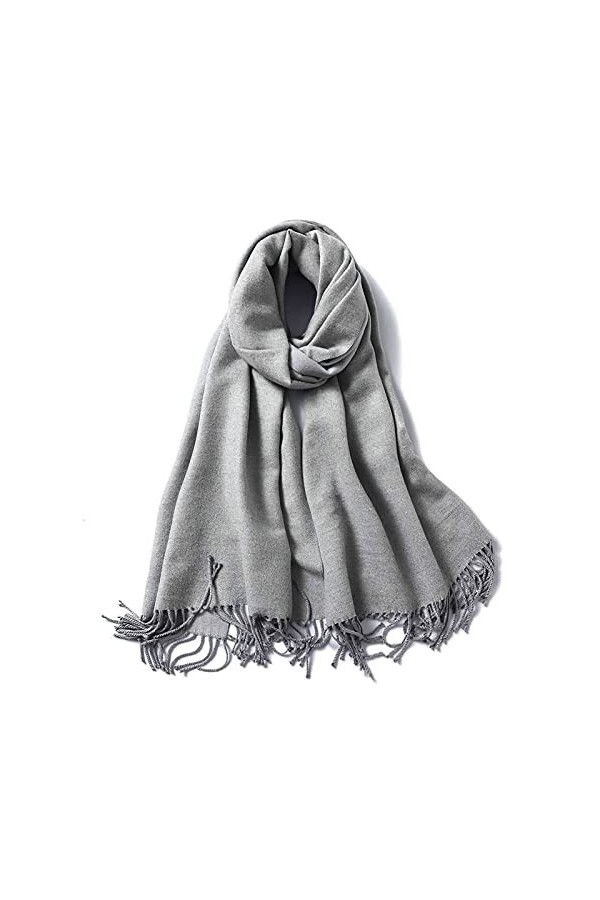 YJLGMM Hiver Imitation Cachemire écharpe Femmes épaisses châles Chauds Chaude enveloppements Dame Foulards Massif Foulards Mo