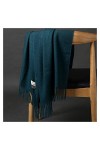 Srfghjs Écharpe Foulards en Cachemire de Haute qualité Fauves Nouveau Hiver Épaissir Chaud Soft Pashmina Châles Chantiers Lai
