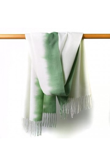 TOBILE Écharpe Femmes dhiver Fashion Tie Dye Gradient Couleur Écharpe-C5,200 * 70 Cm