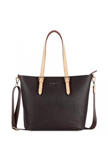 Bugatti Ella Sac Cabas Femmes Grand Format, Fourre Tout Femme - Marron