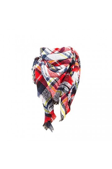 Tbkoly Écharpe de Poncho à la Mode, écharpe de Printemps et dhiver tricotée for Femmes Color : 58, Size : A 