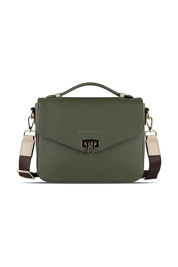 bugatti Ella Sac à Main Femme Bandoulière Classique - Noir