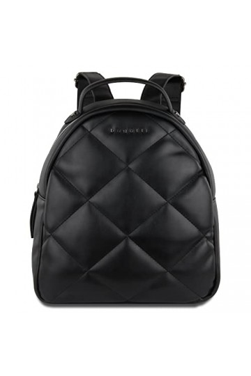 bugatti Cara Sac à Dos Femme Matelassé, Petit - Noir