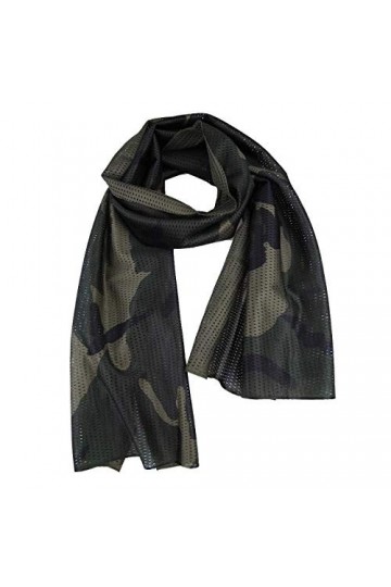 Foulard Femme Soie Cheveux pour De Hiver en Echarpe Nouveau Style Écharpe Respirante Écharpe Camouflagejungle