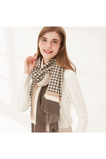 Bysonglezai Foulard Femme Echarpe Écharpe Châle Homme Foulards Hiver Femmes Imitation Cachemire Écharpe Femmes Mode Châle Éch