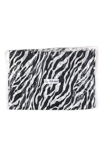 Tapp Collections Écharpe écharpe à imprimé animal de qualité supérieure, Léopard Gris Rose , Size : 28" x 71" long