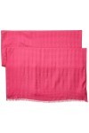Karl Lagefeld Paris Lagerfeld Paris Two Toned Karl Head Rayon Pashmina Scarf Écharpe pour Temps Froid, Rose Vif, Taille Uniqu