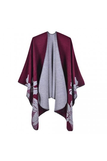 Bywenzai Foulard Femmes Écharpe Châle Graffiti Chaud Châles Wraps Mode Pashmina Imitation Cachemire Longues Foulards Streetwe