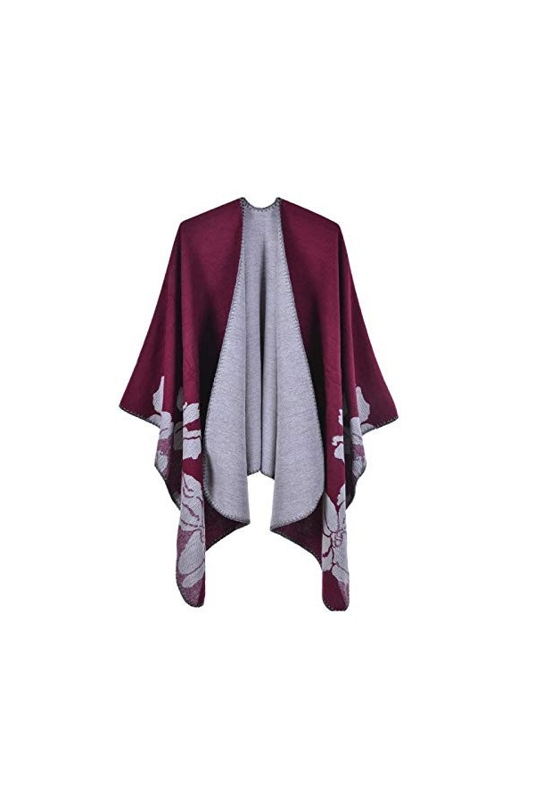 Bywenzai Foulard Femmes Écharpe Châle Graffiti Chaud Châles Wraps Mode Pashmina Imitation Cachemire Longues Foulards Streetwe