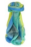 Pashmina & Silk Soie du Mûrier Foulard Kumar Palette de Rainbow Classic de