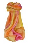 Pashmina & Silk Soie du Mûrier Foulard Loke Palette de Rainbow Classic de