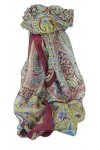 Pashmina & Silk Foulard Classic Paisley Soie de Mûrier Chia Hibiscus de