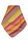 Pashmina & Silk Soie du Mûrier Foulard Barad Palette de Rainbow Classic de